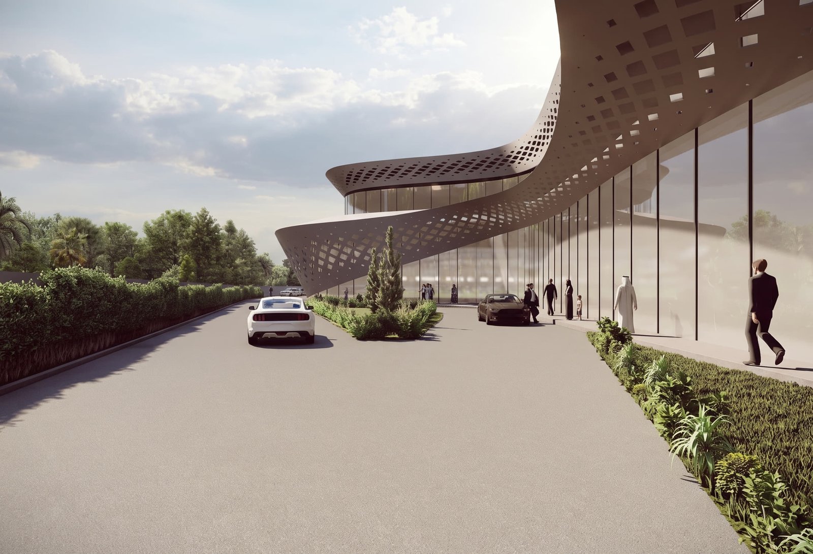 The Amoha Leaf clubhouse, master-planned by Studio Symbiosis